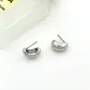 Diseño de nicho pendientes pequeños de botón de frijol para mujer Corea del Sur personalidad simples versátiles pendientes de temperamento pendientes estilo frío pendientes de mujer