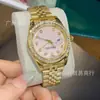Relógio masculino mais vendido internacionalmente, luxo leve, cravejado de diamantes, mostrador grande, pulseira de aço, calendário, relógio estilo Rolex, série Datejust, relógio de pulso a quartzo