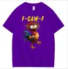 Transfronterizo Aliexpress Amazon Transfronterizo Europeo y Americano Fcawf Estampado de Águila Moda Holgada Casual Manga Corta Cuello Redondo Camiseta