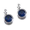 Pingente de Zircônia Cristal Redonda 7mm em Aço Inoxidável Pingente Colorido de Alto Padrão Acessórios Atacado para Pulseira Colar Joias DIY