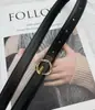 Cinturón de Mujer Estilo Nuevo con Hebilla Decorativa de Letra a la Moda, Versátil para Jeans, Sensación de Alta Gama, Exclusivamente para Ventas Transfronterizas
