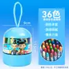 Crayones de Cera Oficiales con Licencia de Nezha para Niños de Preescolar y Estudiantes, Crayones para Dibujar en 36 Colores, 24 Colores, 18 Colores, 12 Colores, Paquete en Tubo