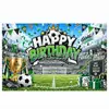 2027 Nuevo Fondo de Fiesta de Cumpleaños de Fútbol Decoración Fotográfica Tela Colgante Decoración de Festival Infantil Pancarta