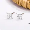 Pendientes de Estrella Novedosos y de Moda 2023, Diseño Sencillo de Nicho, Pendientes de Corazón de Gama Alta, Accesorios de Oreja de Verano Estilo Minimalista