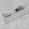 Clip de Guangdong 10cm ancho de clip plano 2 clip de acero pasador de pelo clip automático clip de resorte fábrica directa accesorios para joyería DIY