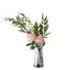Decoración de pared Yi tejido hecho a mano flor artificial fábrica diseño decoración hogar ramo de boda para colgar en la pared CF01235