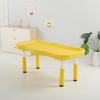 Mesa de bloco de plástico infantil multifuncional jogo de brinquedo quebra-cabeça de mesa de areia mesa de onda mesa casa