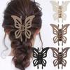 Amazon Transfronterizo para Mujer Estéreo Diseño Elegante Pin de Mariposa Calado Accesorio para el Cabello de Hada Pin de Tiburón en la Parte Posterior de la Cabeza