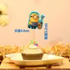 Esponja de Doble Cara Imagen Original de Alta Definición, Bandera de Cumpleaños de Minions, Utensilios de Repostería Hechos a Medida por Fabricante, Venta al por Mayor en Grandes Cantidades