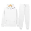 Moletom de Outono e Inverno com Capuz Pulôver Conjunto de Moletom Masculino Espessado Corte Solto Moletom de Primavera e Outono Conjunto Esportivo para Corrida