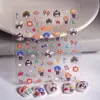 Adesivos populares para nail art no estilo do Instagram, adesivos 5D em relevo fofos, adesivos decorativos DIY com o avatar do grupo TFBOYS