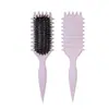 Peine de Dientes de Aire Cruzado Peine de Cojín de Aire Peine de Peinado y Masaje Peine de Peluquería Cráneo Esponjoso Peine de Bolsa de Aire para Cabello Rizado