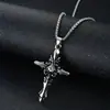 Collar para Hombre Hip-Hop Moderno Personalizado Cadena Versátil para Suéter Colgante Accesorios Callejeros Colgante de Acero de Titanio para Mujer