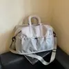 Bolsa de Viaje Nueva Gran Capacidad Bolsa de Gimnasio Ampliable Separación Seco-Húmedo Bolsa de Equipaje Bolso de Mano Bolsa de Yoga Bolsa de Almacenamiento