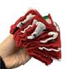 Calcetines de Nieve de Muñeco de Nieve Rojos y de Hombre de Jengibre hasta la Rodilla de Otoño e Invierno, Calcetines Navideños Cálidos, Calcetines de Santa Claus de Dibujos Animados Lindos de Media Pantorrilla