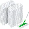 Pano Descartável para Mop Seco Adequado para Mop Swiffer, para Limpeza de Pisos, Pelos de Animais, Fiapos Longos e Remoção de Poeira Estática