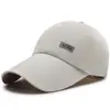 Sombrero de sol gorra de béisbol de lona gorra gorra con visera para hombre sombrero de sol para exteriores sombrero de ala ancha extendido a lo largo al por mayor