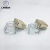 En stock cuadrado 30g-120ml botella para crema loción tapa galvanizada cabeza de bomba de presión botella para set de loción esencia
