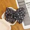 Exquisita Pinza para el Cabello de Lunares con Lazo para Recogidos en la Parte Trasera de la Cabeza, Realza la Elegancia, Pinza de Garra para Cola de Caballo, Pinza para Medio Recogido, Pasador, Accesorio para el Cabello