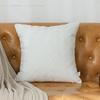 Almohada Lisa Ultrasónica Funda de Almohada de Terciopelo Lisi Tela Color Sólido Productos para el Hogar Nórdico Multicolor Cojín para Sofá