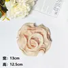 Venta al por mayor de productos nuevos transfronterizos Serie multicolor tridimensional Broches de flores de comercio exterior Bolsas de ropa Accesorios y materiales estilo coreano para bricolaje