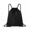 Atividades ao Ar Livre Evento Maratona Bolsa Mochila Esportiva Simples Leve Mochila com Cordão Bolsa com Cordão Estampa de Logo