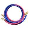 Mangueira Flexível Macia Fluorada com Cabeça de Cobre R12/22/134A/410A Mangueira de Carga para Refrigerante com Conector de Cobre para Ar Condicionado