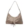 Bolso de Hombro de Cuero Suave Transfronterizo Moda Multicapa 2026 Nuevo Estilo Versátil Bolso de Axila Gran Capacidad Bolso Tote de Moda