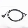 Cable de Debugging de Zoom de Cámara con Codo Macho Tipo C a Codo Macho de 3.5 Tres Polos