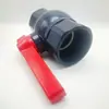 Soquete de PVC/Válvula de Esfera Rosqueada Tubo de Abastecimento de Água UPVC Conector de Interruptor de Rosca Interna Reta 20 25 32 40 50