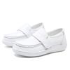 Em estoque sapatos de enfermeira outono novo sola grossa antiderrapante sola plana sola macia salto anabela confortável combina com tudo sapatos de trabalho para distribuição transfronteiriça