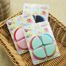 Nuevo producto transfronterizo: protector de esquinas de mesa de seguridad para bebés, almohadilla de protección de seguridad para niños, esquina anticolisión de silicona de color fino