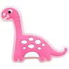 Zapatos de la serie dinosaurio luminoso hebilla de zapato de flor dibujos animados PVC pegamento flexible accesorios para zapatos de epoxi accesorios de hebilla decorativa para zapatos con agujero