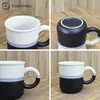 Fábrica de Comércio Exterior Atacado Criativo Copo Cor Fofa Combinação Marca Copo Copo de Café Copo de Água de Café da Manhã Criativo