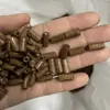 Materiais DIY, Diversas Contas de Madeira, Contas de Madeira em Formato de Oliva, Joias Artesanais, Acessórios de Contas Tubulares de Madeira Marrom