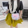 Bolsa para Niña Pequeña 2026 Bolso de Hombro de Moda Dibujos Animados Perla Elsa Princesa Bolso Cruzado Mini Billetera