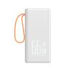 Fuente de Alimentación Móvil para Exteriores de Gran Capacidad Transfronteriza Luz LED Pantalla Digital 30000 mAh Carga Rápida Power Bank Fuente de Alimentación de Emergencia para Exteriores