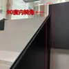 Pasamanos de Escalera con Canales de Aluminio Montados Lateralmente, Pasamanos de Cristal Sin Marco, Perfiles de Cristal con Canal en Forma de U, Canales de Piso Expuestos para Villas y Hoteles