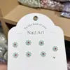 Joias para Manicure em Resina Desenho Animado Fofo Estéreo Flor Colorida Joias para Unhas Brincos Capa de Celular Acessórios Vestíveis para Unhas
