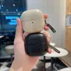 Nova capa de couro de crocodilo adequada para fones de ouvido Huawei Clip2, capa protetora de couro sintético PU estilo ear-clip, estilo executivo