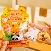 Llaveros de Peluche Creativos de Bolsa Sorpresa, Regalos Sorpresa para Toda la Clase, Decoraciones para Mochilas, Pequeños Regalos para Estudiantes, Llaveros de Bolsa Sorpresa