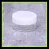 Frasco de creme branco 10g caixa de creme facial frasco de papel para máscara facial frasco bolha frasco com conta-gotas de loção frasco secundário caixa redonda de algodão pontiagudo