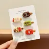 Dulce y Linda Mini Pinza para el Cabello de Helado, Pinza de Pato Versátil de Verano para Niñas, Accesorio para el Cabello Pinza para Flequillo Lateral