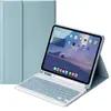 Funda protectora para tableta iPad Air11 M432 con teclado Bluetooth desmontable, funda de cuero magnética Air45 de 10.9 pulgadas