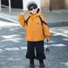 Chaqueta con Capucha 3 en 1 para Niños Primavera y Otoño Nuevo Estilo 2026 Niño Pequeño Fresco Casual Otoño e Invierno Superior de Moda