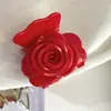 Pinza Pequeña para Cabello para Media Coleta en la Parte Trasera de la Cabeza, Pasador de Flor de Rosa de Acetato, Accesorios para el Cabello de Yiwu para Mujeres, Versátil para el Verano