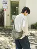 Primavera y Verano Nuevo Estilo Japonés Bolso Cruzado para Mujer Nailon Paracaídas Ultraligero Estilo Pareja Gran Capacidad Bolso de Hombro Simple