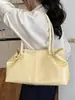 Bolsa Tote Suave Yuezi Simple y de Alta Gama para Mujer 2026 Nuevo Estilo Primavera y Otoño Elegante Versátil Bolso de Hombro para el Trabajo