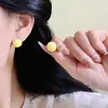 Pendientes pequeños cuadrados de color macarrón para mujer 2026 Verano Nuevo Diseño con Sentido Nicho Exquisitos Accesorios para Pendientes Versátiles