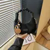 Bolso Transfronterizo Tipo Bollo para Mujer 2026 Otoño Nuevo Estilo Moderno Elegante Sencillo para el Trabajo Bolso de Hombro Único Cruzado